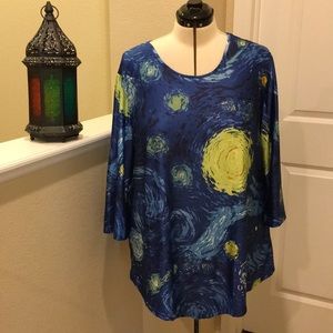 Lily Picasso Night Sky tunic.